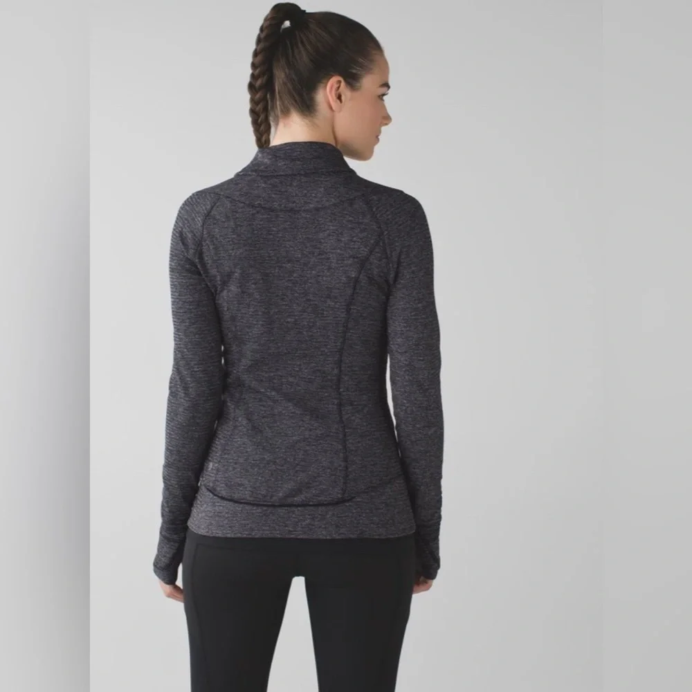 Lululemon Think Fast Pullover Quarter Zip Yoga Running Rulu Jacket